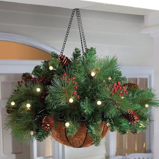 Merry Planters and Hanging Baskets