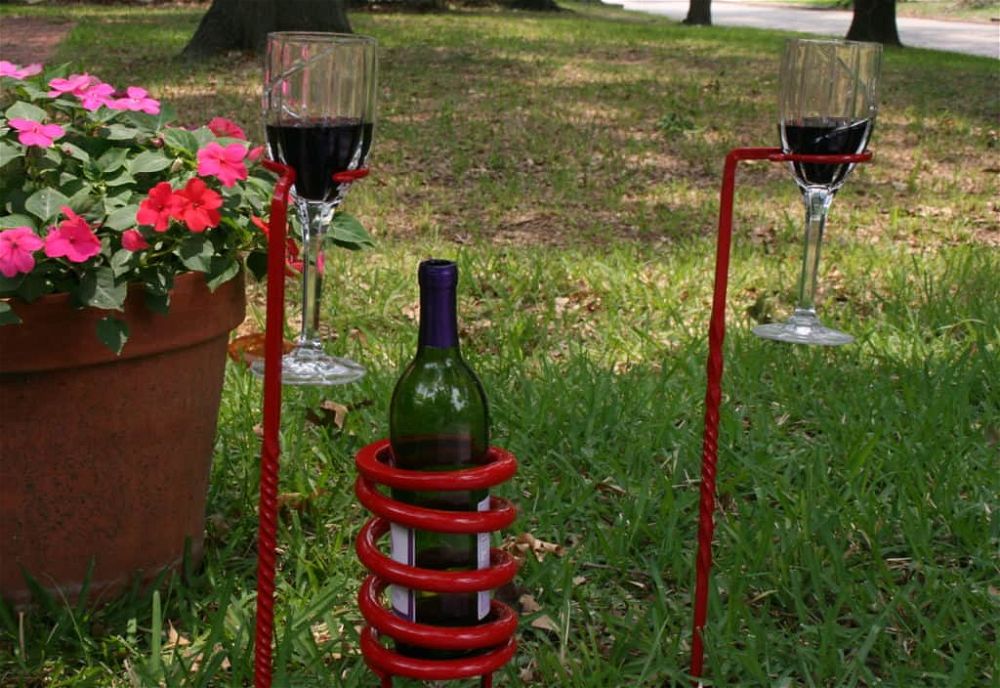 lawn wine rack