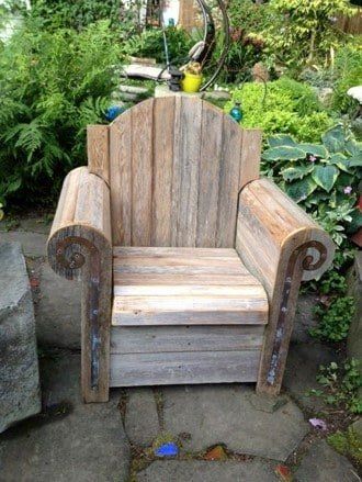 garden arm chair
