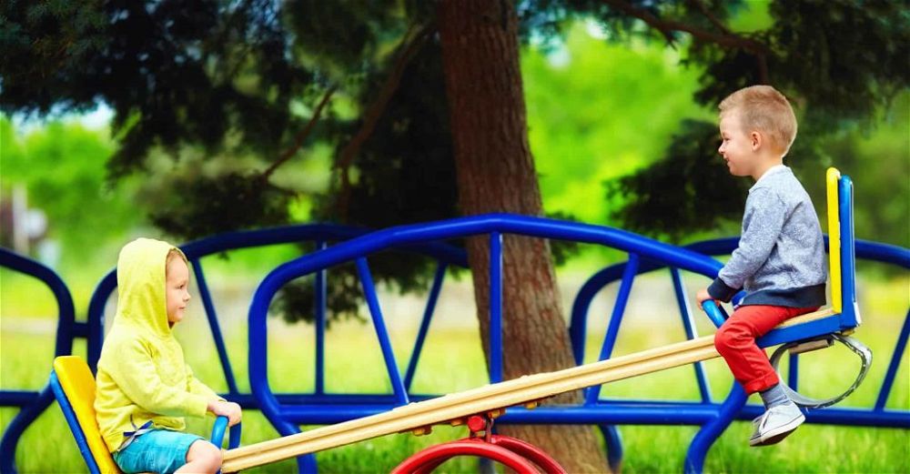 childrens seesaw