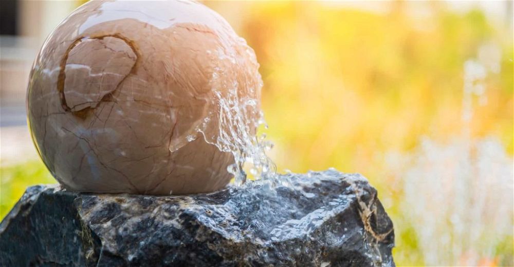 sphere water feature