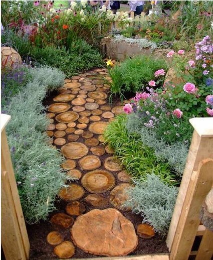 13. DIY Garden Path