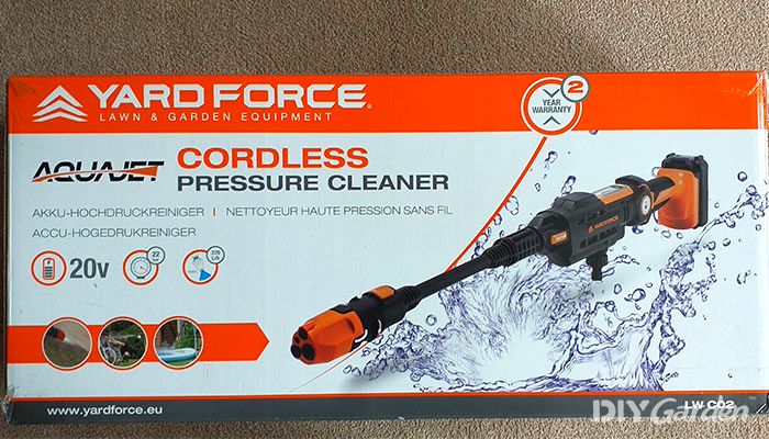 Yard-Force-Aquajet-Cordless-Portable-Pressure-Washer-box